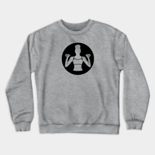 Weight Lifting for Women Crewneck Sweatshirt